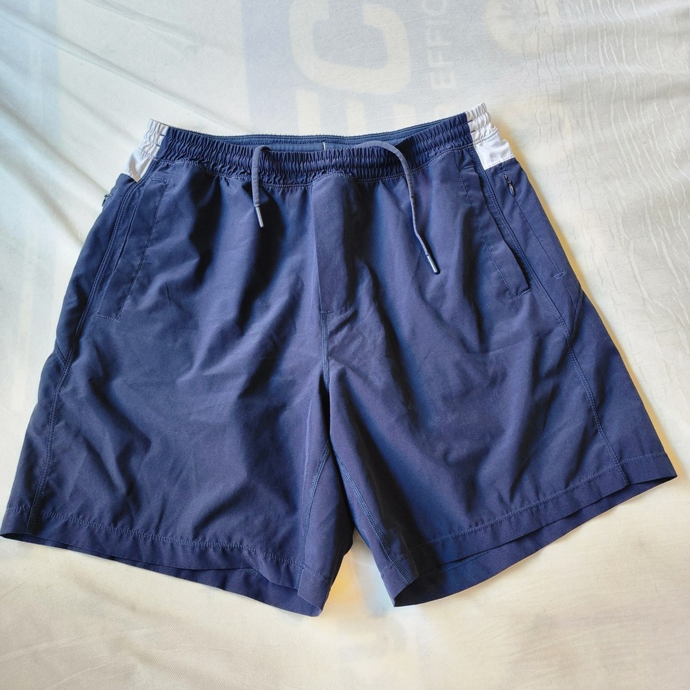 Birddogs Boomstick Classic Shorts Mens XL Navy Blue Excellent 7in Inseam Gym